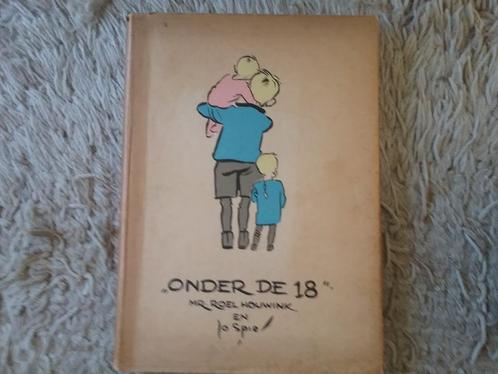 Jo Spier & R. Houwink / "Onder de 18" (1939), Boeken, Kunst en Cultuur | Beeldend, Gelezen, Schilder- en Tekenkunst, Ophalen of Verzenden