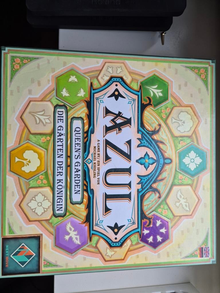Azul: Queen's Garden - Prachtig Bordspel!, Hobby en Vrije tijd, Gezelschapsspellen | Bordspellen, Zo goed als nieuw, Een of twee spelers