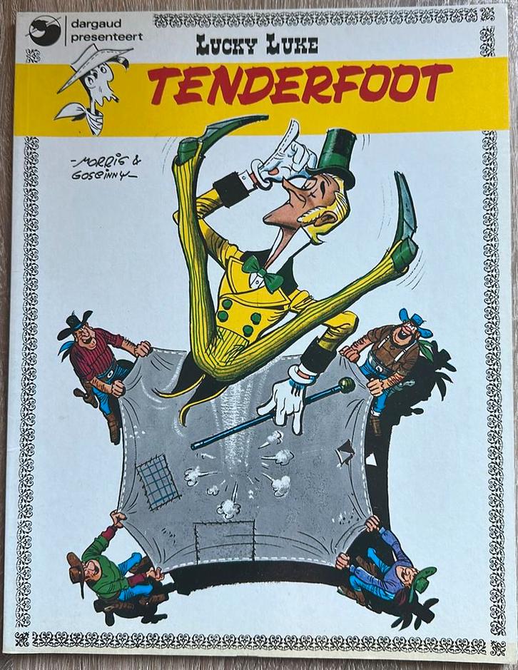 Lucky Luke - Tenderfoor (1998) NL, Boeken, Stripboeken, Zo goed als nieuw, Eén stripboek, Ophalen of Verzenden