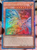 Yu-Gi-Oh! Blue Eyes Alternative White  Dragon RA02 1st !, Hobby en Vrije tijd, Verzamelkaartspellen | Yu-gi-Oh!, Verzenden, Zo goed als nieuw