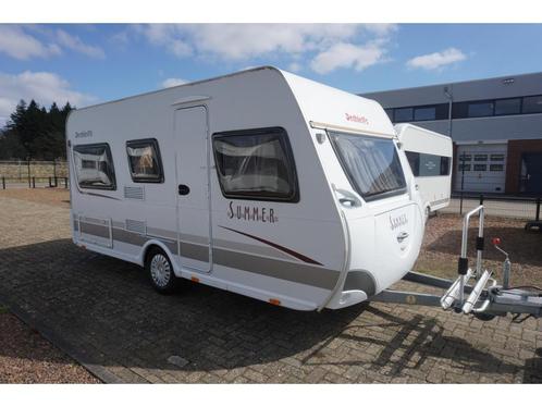 Dethleffs Summer Edition 450 DB + MOVER + voortent, Caravans en Kamperen, Caravans, Bedrijf, tot en met 4, 1000 - 1250 kg, Rondzit