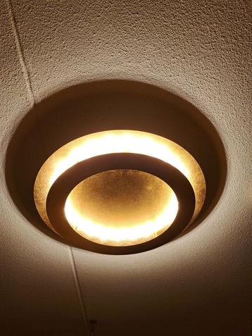 Plafondlamp LED goudkleurig beschikbaar voor biedingen