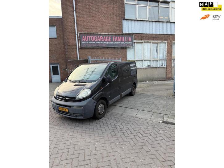 Opel Vivaro 1.9 DI L1H1, Auto's, Bestelauto's, Bedrijf, Te koop, ABS, Metallic lak, Schuifdeur, Startonderbreker, Opel, Diesel