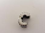 Zilveren Pandora bedel/stopper                         Z40hh, Sieraden, Tassen en Uiterlijk, Bedels, Gebruikt, ., Pandora, Ophalen of Verzenden