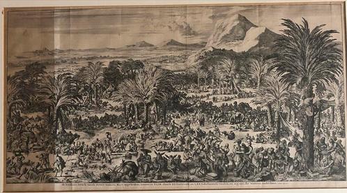 Jan Luyken Ingelijste Bijbelse Ets, Antiek en Kunst, Kunst | Etsen en Gravures, Ophalen of Verzenden