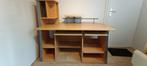 Houten bureau, lichtbruin 145x 70, Huis en Inrichting, Woonaccessoires | Zuilen en Pilaren, Ophalen, Gebruikt