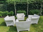 Kartell Bubble Club stoelen wit, Huis en Inrichting, Stoelen, Vier, Kunststof, Gebruikt, Wit