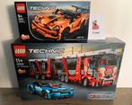 Lego Technic 42093 & 42098 Transport auto en Chevrolet, Nieuw, Ophalen of Verzenden