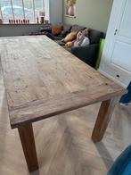 Grote teakhouten eettafel 240x100 cm, Huis en Inrichting, Ophalen, Gebruikt, 100 tot 150 cm, Teakhout