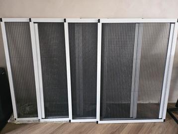 Plissé raamhorren wit – nieuw, verkeerd opgemeten beschikbaar voor biedingen