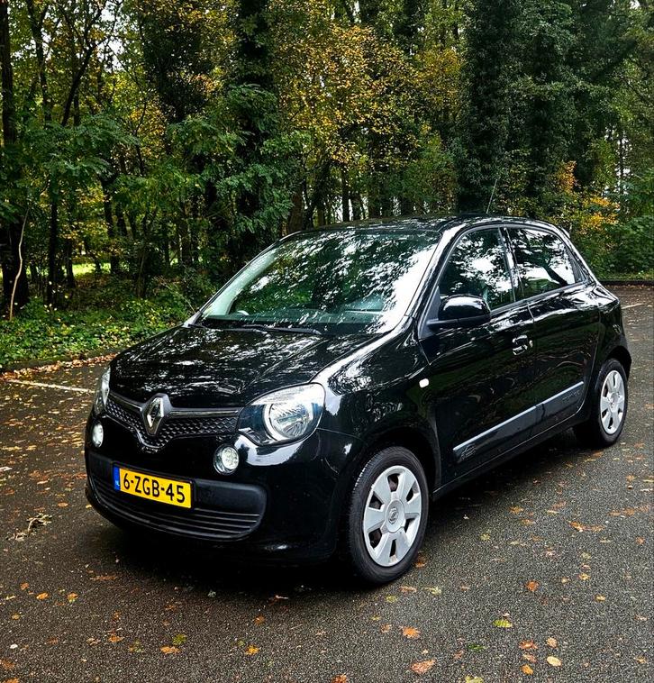 Renault Twingo 1.0 SCe 70pk S&S 2015 Zwart, Auto's, Renault, Particulier, Twingo, Airbags, Airconditioning, Bluetooth, Centrale vergrendeling