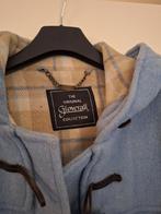 Originele Gloverall dames duffel lichtblauw maat 40/42, Ophalen, Blauw, Maat 42/44 (L), Zo goed als nieuw