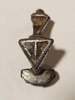 Zilveren fibula – antiek verzamelobject, Ophalen of Verzenden, Zilver