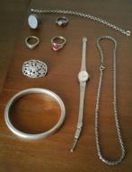 Te koop Lotje zilveren sieraden, Antiek en Kunst, Antiek | Goud en Zilver, Verzenden, Zilver