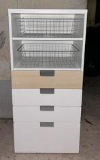 Stuva kast, 4 lades, 2 legplanken en 2 manden, Huis en Inrichting, Kasten | Ladekasten, Ophalen, 100 tot 150 cm, 50 tot 100 cm