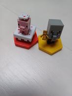 Minecraft minifiguurtjes pillager en big, Jongen of Meisje, Ophalen of Verzenden, Zo goed als nieuw, Minecraft