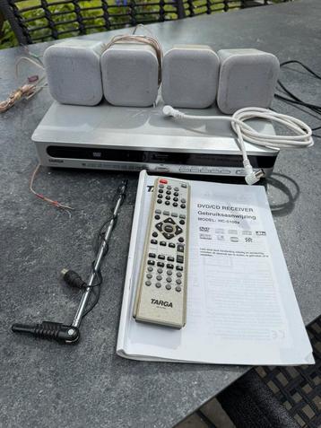 Targa DVD/CD Receiver Set - Model HC-5100X met Speakerset beschikbaar voor biedingen