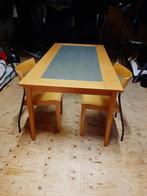Tafel met 6 stoelen, Ophalen, Gebruikt, 50 tot 100 cm, 150 tot 200 cm