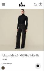 Lois Jeans Palazzo Mistral Bruin 27/32 Nieuw, Kleding | Dames, Broeken en Pantalons, Bruin, Nieuw, Ophalen of Verzenden, Maat 36 (S)
