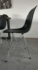 Originele Vitra Eames DRS stoelen 6 stuks, Huis en Inrichting, Stoelen, Ophalen, Gebruikt, Zwart, Vijf, Zes of meer stoelen