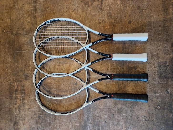 4x Head speed pro, Sport en Fitness, Tennis, Gebruikt, Racket, Head, L4, Ophalen