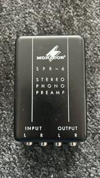 Monacor SPR-6 phono amp platenspeler versterker, Ophalen of Verzenden