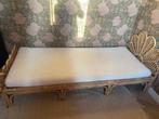 Rotan kinderbed Evy, Kinderen en Baby's, Ophalen, 70 tot 85 cm, Zo goed als nieuw, Matras