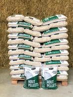 Pelfin Witte houtpellets 100% Naaldhout 12,5kg pallet 1050kg, Minder dan 3 m³, Ophalen, Overige houtsoorten, Blokken