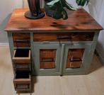 Mooi antiek dressoir, massief hout meubel ladenkast commode, Ophalen, Zo goed als nieuw, 25 tot 50 cm