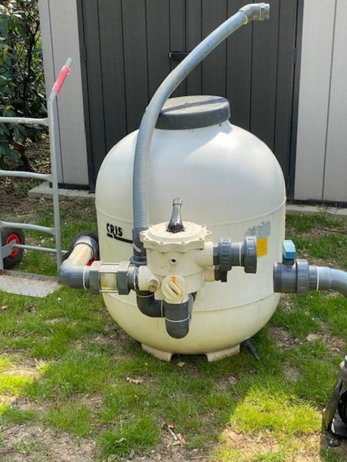Beadfilter en zeeffilter vijver tot 60m3 of zwembad 100m3, Tuin en Terras, Vijver-toebehoren, Gebruikt, Vijverfilter, Ophalen