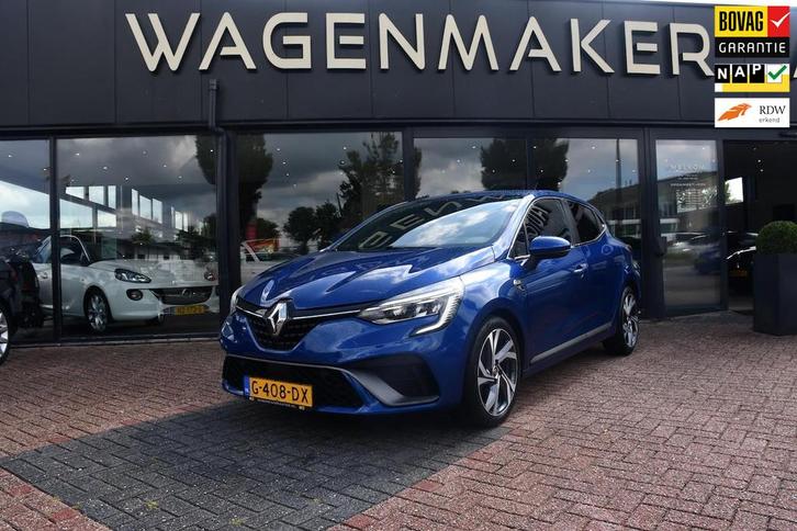 Renault Clio 1.0 TCe R.S. Line Clima|Cruise|360CAM|DealerOH!, Auto's, Renault, Bedrijf, Te koop, Clio, 360° camera, ABS, Airbags