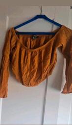 Bruin topje, Kleding | Dames, Tops, Maat 38/40 (M), Bruin, Ophalen of Verzenden, Zo goed als nieuw