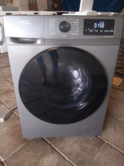 Wasmachine Everglades, Witgoed en Apparatuur, Wasmachines, Zo goed als nieuw, Voorlader, 6 tot 8 kg, 85 tot 90 cm, 1200 tot 1600 toeren