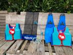 SEAC snorkelset 42/43 + 2x Nabaiji zwemvest, Ophalen of Verzenden, Gebruikt, Zwem- of Duikvliezen