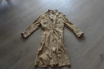 Basic leder walter jas Gekreukt leer beschikbaar voor biedingen