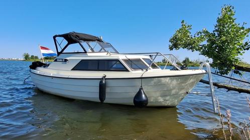 Elektrische / diesel spitsgatter Hasla 21 (Noorse sloep), Watersport en Boten, Motorboten en Motorjachten, Gebruikt, Polyester
