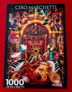 Puzzel van 1000 stukjes Jukebox door Ciro Marchetti, Ophalen of Verzenden, 500 t/m 1500 stukjes, Zo goed als nieuw, Legpuzzel