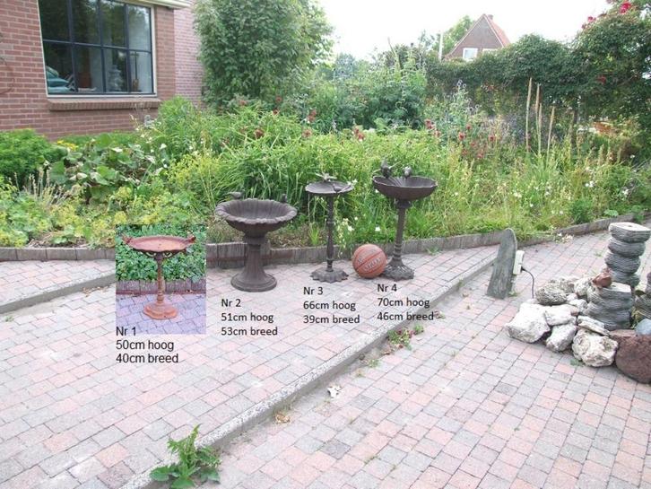 Vogelbad, Tuin en Terras, Vogelhuisjes en Vogelbaden, Nieuw, Ophalen