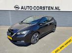 Nissan Leaf e+ Tekna 62kWh Apple Carplay Android Auto Cruise, Zwart, Zwart, 62 kWh, 385 km