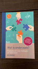 Nel Verhoeven - Wat is onderzoek? 2x, Nel Verhoeven, Ophalen of Verzenden, Zo goed als nieuw