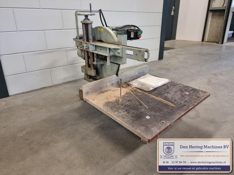 Graule ZS170N radiaalzaagmachine afkortzaag houtbouw 400V, Doe-het-zelf en Verbouw, Gereedschap | Zaagmachines, Ophalen, Gebruikt