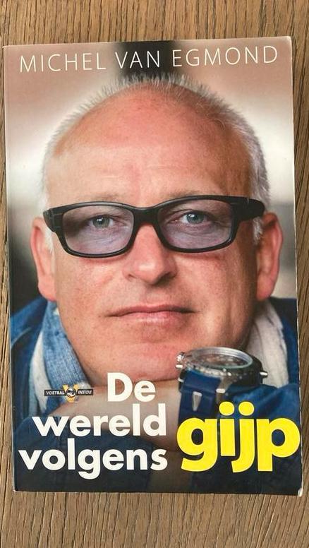 Michel van Egmond - De wereld volgens Gijp, Boeken, Sportboeken, Zo goed als nieuw, Balsport, Ophalen of Verzenden