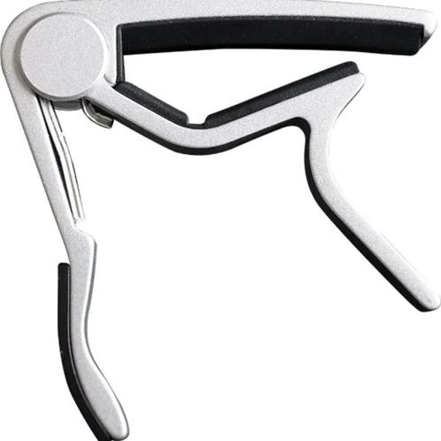 CLX Steel String Capo Zilver, Muziek en Instrumenten, Snaarinstrumenten | Gitaren | Akoestisch, Nieuw