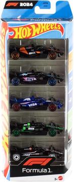 Hotwheels 5 pack F1, Hobby en Vrije tijd, Modelauto's | Overige schalen, Ophalen of Verzenden, Nieuw, Auto