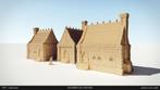 Scenery - Drennheim - Modest Houses (Code2), Hobby en Vrije tijd, Wargaming, Ophalen of Verzenden, Nieuw, Overige soorten, Toebehoren