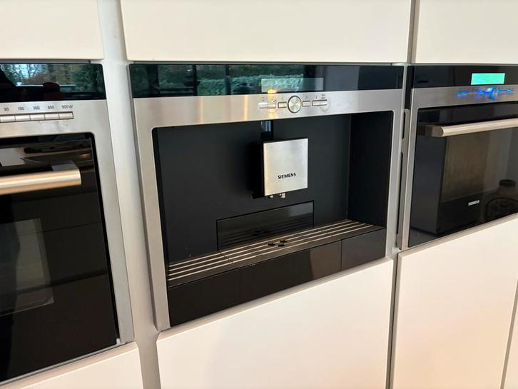 Nette Siemens inbouw espresso/koffieapparaat -, Witgoed en Apparatuur, Koffiezetapparaten, Gebruikt, Koffiebonen, Espresso apparaat
