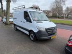 Mercedes-Benz Sprinter 211 CDI L2H1 airco 3zits leer cam car, Auto's, Mercedes-Benz, Voorwielaandrijving, 1987 kg, 2000 kg, Wit
