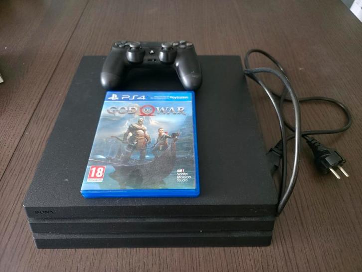PlayStation 4 Pro, Spelcomputers en Games, Spelcomputers | Sony PlayStation 4, Gebruikt, Pro, 1 TB, Met 1 controller, Met games