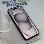 iPhone 15 128GB zwart /krasvrij /99% batt /garantie, 99 %, 128 GB, Zwart, Zonder simlock