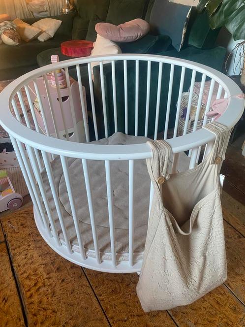 Bopita Box rond met jolein boxkleed NIEUW & bopita matras, Kinderen en Baby's, Boxen, Gebruikt, Rond, In hoogte verstelbaar, Ophalen of Verzenden